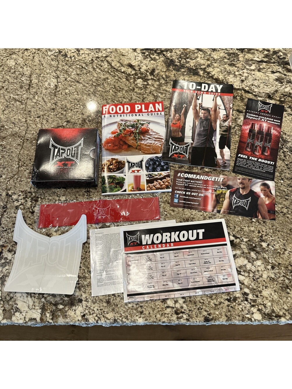 TapOut XT Extreme Training 12 DVD Set Workout Fitness Strength Core Training